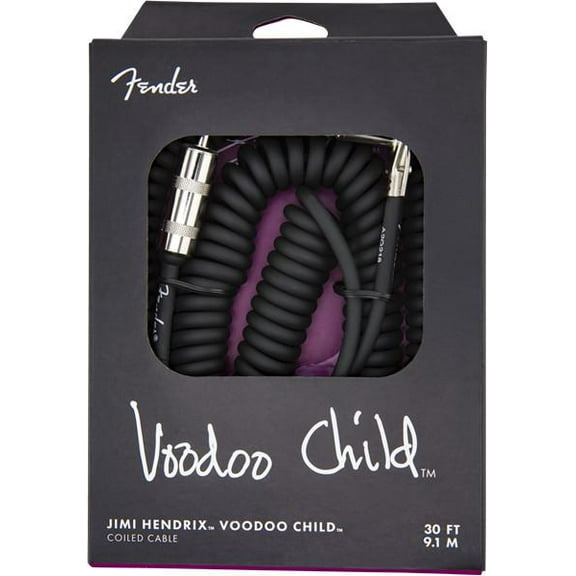 Fender Voodoo Child Cable 30' Black 0990823003