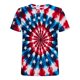 thumbnail image 4 of Tops para hombre, blusas y camisas de manga corta con cuello redondo para hombre, jersey informal de moda con estampado de cuello redondo para hombre, pantalones cortos deportivos para fitness, blusa, 4 of 5