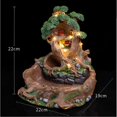thumbnail image 2 of W / Lights No Plant de árbol en miniatura creativa para Gloria Miniature Stump Planter Pot, 2 of 9