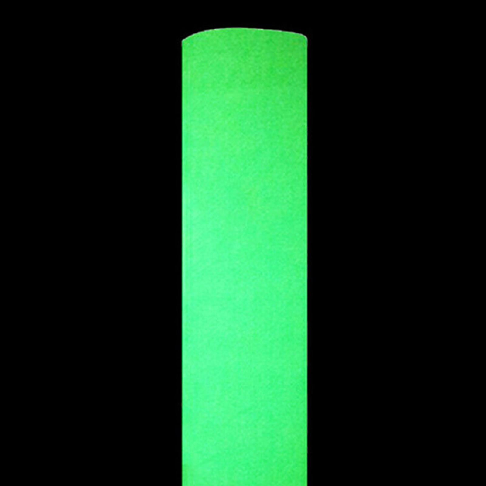 Milageto 4x Luminous Heat Transfer Roll, Heat Transfer HTV , for DIY Gifts, , Hat, Clothing, DIY Craft Birthdays Gifts