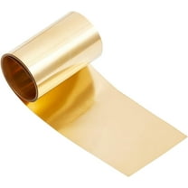1m Brass sheet Golden 5x0.01cm