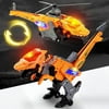 VATENIC Transform Dinosaur Army Helicopter，Transformable Model Helicopter with Lights and Sounds Gift for Kids Aged 3+