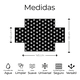 thumbnail image 2 of Cubre Asiento  Bloosom Impermeable Para Auto Mascota Perro Negro, 2 of 4