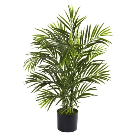 Nearly Natural 2-1/2' Areca Palm, UV Resistant, Indoor and