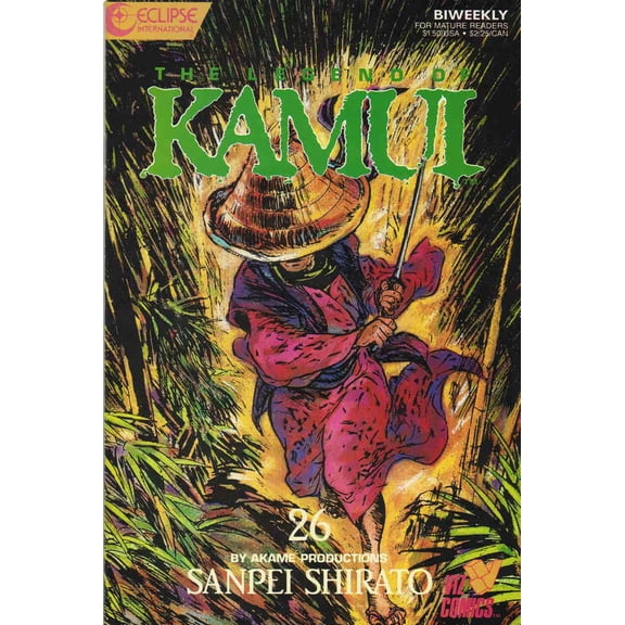 Legend of Kamui, The #26 VF ; Eclipse Comic Book