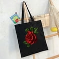 thumbnail image 6 of COMIO Women's Large Capacity Shoulder Bag Canvas Tote Bag 14.1x15.7in, 6 of 6