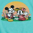 thumbnail image 3 of Disney - Mickey & Friends - Minnie & Mickey Enjoy the Sunset - Toddler And Youth Girls Short Sleeve Graphic T-Shirt, 3 of 5