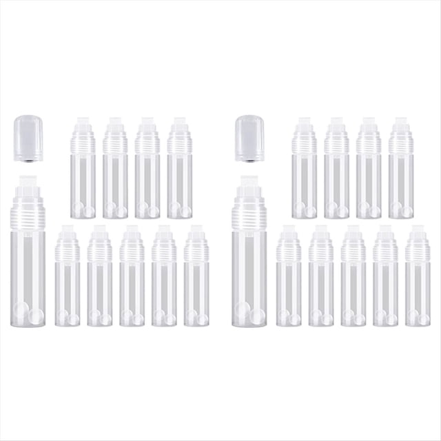 Paquete de 20 Rotuladores de Pintura AcríLica Recargables, Rotuladores de AcríLico VacíOs de 15 Mm, Rotuladores de Pintura Transparente para Pintar Rocas y Madera