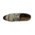 thumbnail image 6 of Men's Antonio Cerrelli Natural and Brown Faux Leather Laced Dress Shoes 7052, 6 of 6
