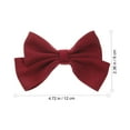 thumbnail image 2 of 2Pcs Bow Shoe Clips Removable Shoe Buckles Shoe Charms Shoes Accessories, 2 of 8