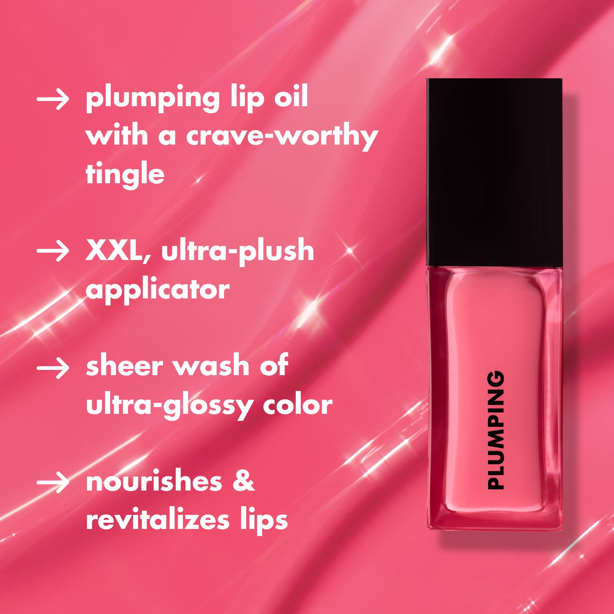 e.l.f. Glow Reviver Plumping Lip Oil Neutral Pink