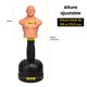 thumbnail image 2 of Muñeco Bolsa de Boxeo Saco Pera con Base Rellenable Maniquí Entrenamiento Box MMA Fitness, 2 of 9