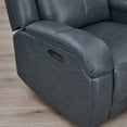 thumbnail image 2 of CHITA Genuine Leather Power Recliner Chairs, Wall Hugger Recliners RV Recliner for Living Room,Navy, 2 of 16