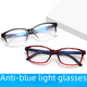 thumbnail image 5 of Espejo plano de moda con marco para gafas con protección contra la luz azul 3028, marco artístico retro, marco pequeño para gafas, 5 of 5