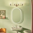 thumbnail image 6 of 55227CPZFLU Kichler Lighting Gioe - 4 Light Bath Vanity-10.5 Inch Tall and 32.25 Inch Wide-Champagne Bronze Finish-Clear Fluted Glass Color, 6 of 6