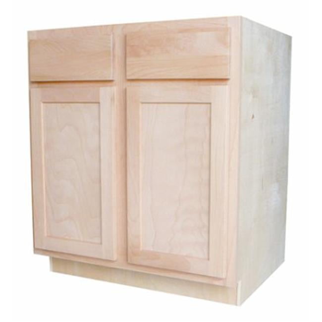  unfinished kitchen cabinet boxes only