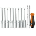 thumbnail image 4 of Multipurpose 30mm Socket Wrench 4-14mm Hexagonal Bit Socket 1/4Inch Drive for Mechanical Repairs or Car Maintenance, 4 of 8