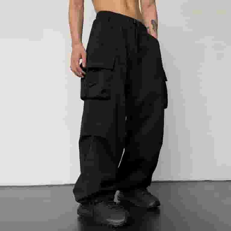 スペシャル特典 Mens Virmaxy High Fashion Men Pants Cargo Leg Wide Waisted WorkUtility&SafetyClothing