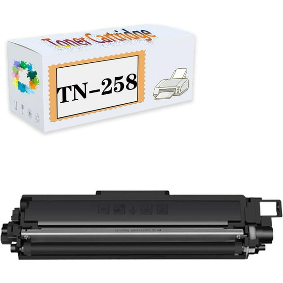 Compatible Toner Cartridges Replacement TN-258 TN258 for Brother HL-L3240CDW HL-L3280CDW HL-L8240CDW DCP-L3520CDW DCP-L3560CDW MFC-L3755CDW MFC-L3760CDW MFC-L8390CDW Printers