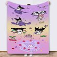 thumbnail image 1 of 3D Printing, Cartoon Soft Double Flannel Blanket, Super Soft Blanket, Suitable For Living Room, Sofa, 1 of 3