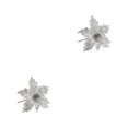 thumbnail image 1 of relayinert DIY Christmas Ornament Easy To For Beautiful Christmas Tree Premium Christmas Tree Decorations Silver 2Set, 1 of 6