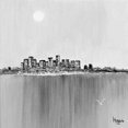 thumbnail image 2 of New York Skyline I Poster Print by Hans de Bruijn (24 x 24), 2 of 2