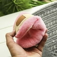 thumbnail image 3 of Women Men Winter Warm Fleece Anti-Slip Slippers Home Sandals Indoor House Shoes, 3 of 3