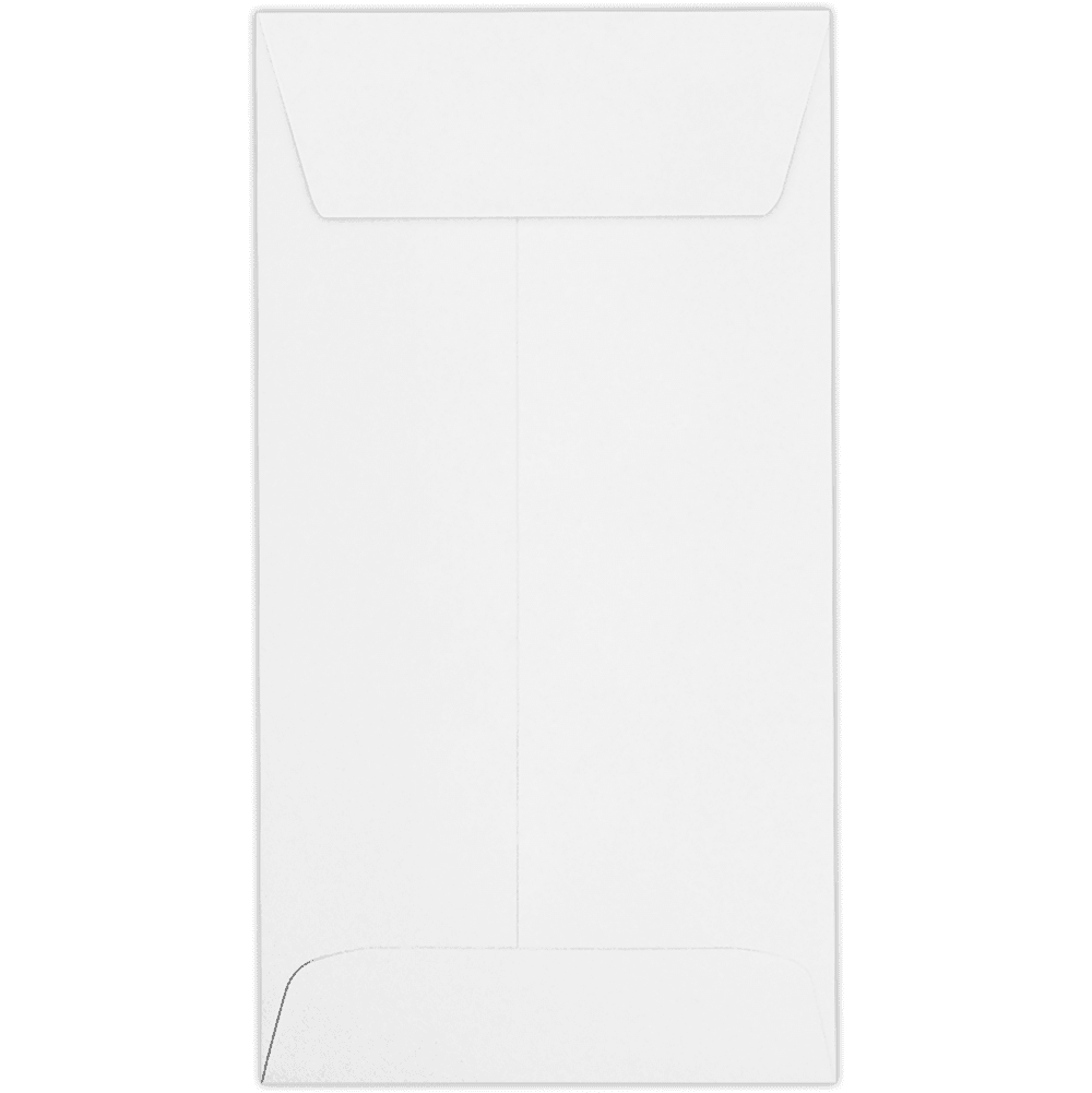 LUXPaper #7 Coin Envelopes, 3 1/2 x 6 1/2, Bright White, 250/Pack