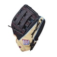 thumbnail image 2 of Wilson 2026 A450® 11" Youth Baseball Glove - Black/Blonde/Cool Blue, Right Hand Throw, 2 of 4