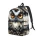 thumbnail image 1 of Easygdp Whimsical Owl On Branch Mochila de Lona Resistente para Laptop, Compatible con Laptops de 15 a 17 pulgadas, Ideal para Escuela, Trabajo y Viajes-Small, 1 of 5