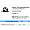 thumbnail image 2 of Rear Drive Shaft Center Support Bearing - Compatible with 2007 - 2013 Freightliner Sprinter 3500 2008 2009 2010 2011 2012, 2 of 2