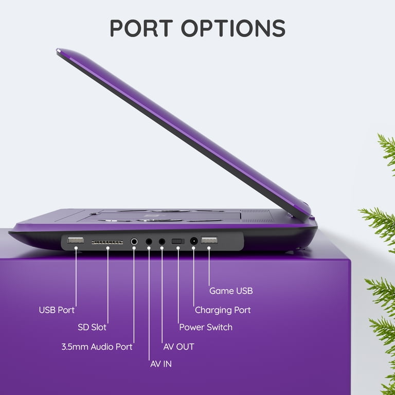 BOIFUN Portable DVD Player with 15.6