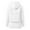 White-1, variant on Hoodies for Girls White Zipper Back with Bag Hoodies Casual Long Sleeve Hoodie Sweatershirt Pullover Fall Clothes Little Girls Clothes 8-9 Years