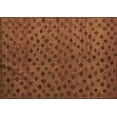 thumbnail image 1 of Ahgly Company Indoor Rectangle Abstract Orange Modern Area Rugs, 2' x 4', 1 of 4