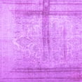 thumbnail image 1 of Ahgly Company Indoor Square Abstract Purple Contemporary Area Rugs, 7' Square, 1 of 4