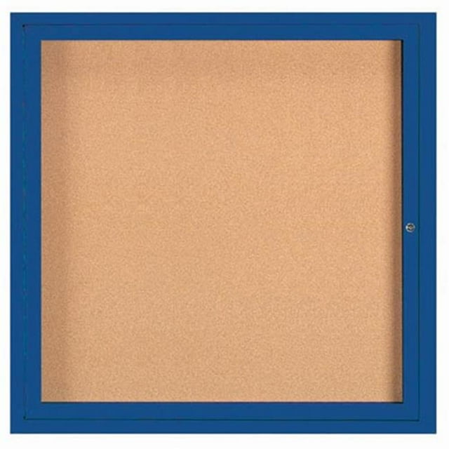 Aarco Products DCC3636RB Tableau d'Affichage Fermé - Bleu