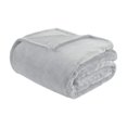 thumbnail image 4 of Intelligent Design Couverture en Peluche Microlight Surdimensionnée, Full/queen, Gris, 4 of 5