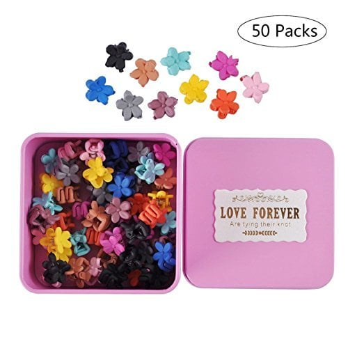 mini flower clips