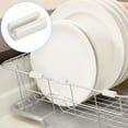 thumbnail image 5 of REGALWOVEN Kitchen Sinks Racks Feet, 4.8mm Plastic Sink Protective Replacement White, 5 of 5