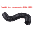 thumbnail image 3 of Universal Air Intake Filter Kit Carbon Fiber Bellows Mushroom Style Air Intake Car Modification, 3 of 7