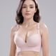 thumbnail image 2 of Sujetador con hebilla de siete filas, copa completa, ropa interior para mujer, sin aros de acero, fruncido superior, sujetador para pecho, sencillo e informal, 2 of 6