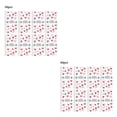 thumbnail image 3 of Moyic Bolsa de embalaje de dulces de Navidad de 50 Uds., bolsa de regalo de Papá Noel, almacenamiento de galletas y aperitivos, de bolsillo OPP, Feliz navidad 2piezas Moyic CBP146188, 3 of 5