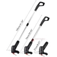 thumbnail image 2 of Tondeuse à Gazon Électrique Sans Fil Outils de Jardin Sans Fil Tondeuse à Gazon Sans Fil Tondeuse à Gazon Rechargeable Sans Fil avec 20 Lames pour le Désherbage de Pelouse de Jardin (Règlements des É.-U.) - Recharge USB, 2 of 9
