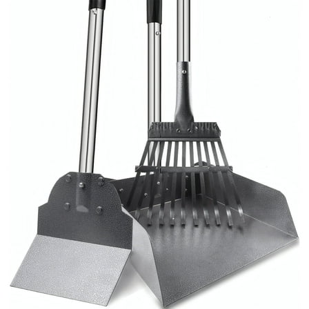 ZALALOVA 3 Pack Poop Scoopers for Dogs,37.8" Dog Pooper Scooper for Yard