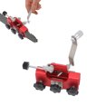 thumbnail image 4 of Chainsaw Sharpener Tool, Portable Chainsaw Chain Sharpening Kit Alloy Hand Crank Chainsaw Sharpening Jig Easy to Intstall Chainsaw Sharpener with 3 Grind Head for Chain Saws, 4 of 8