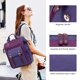 thumbnail image 5 of Mochila para portátil LOVEVOOK para mujer de 15,6 pulgadas con puerto USB, color morado, 5 of 5