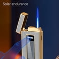 thumbnail image 4 of QuLuJing Fathers Day Gift Ideas, Solar Charging Inflatable Lighter Windproof Metal Lighter, 4 of 7