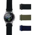 thumbnail image 3 of Paquete de 3 correas de reloj de nailon elástico compatibles con Samsung Galaxy Watch 3 de 45 mm/Galaxy Watch de 46 mm/Gear S3 Frontier/classic, correa deportiva transpirable de 22 mm, 3 of 5