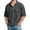 Dark Gray, variant on Mens Polo Shirts Short Sleeve Relaxed Fit Comfortable Button Down Polo Tops Quick Drying Stretch Soft T-Shirt Summer Clothing Army Green Size XXL