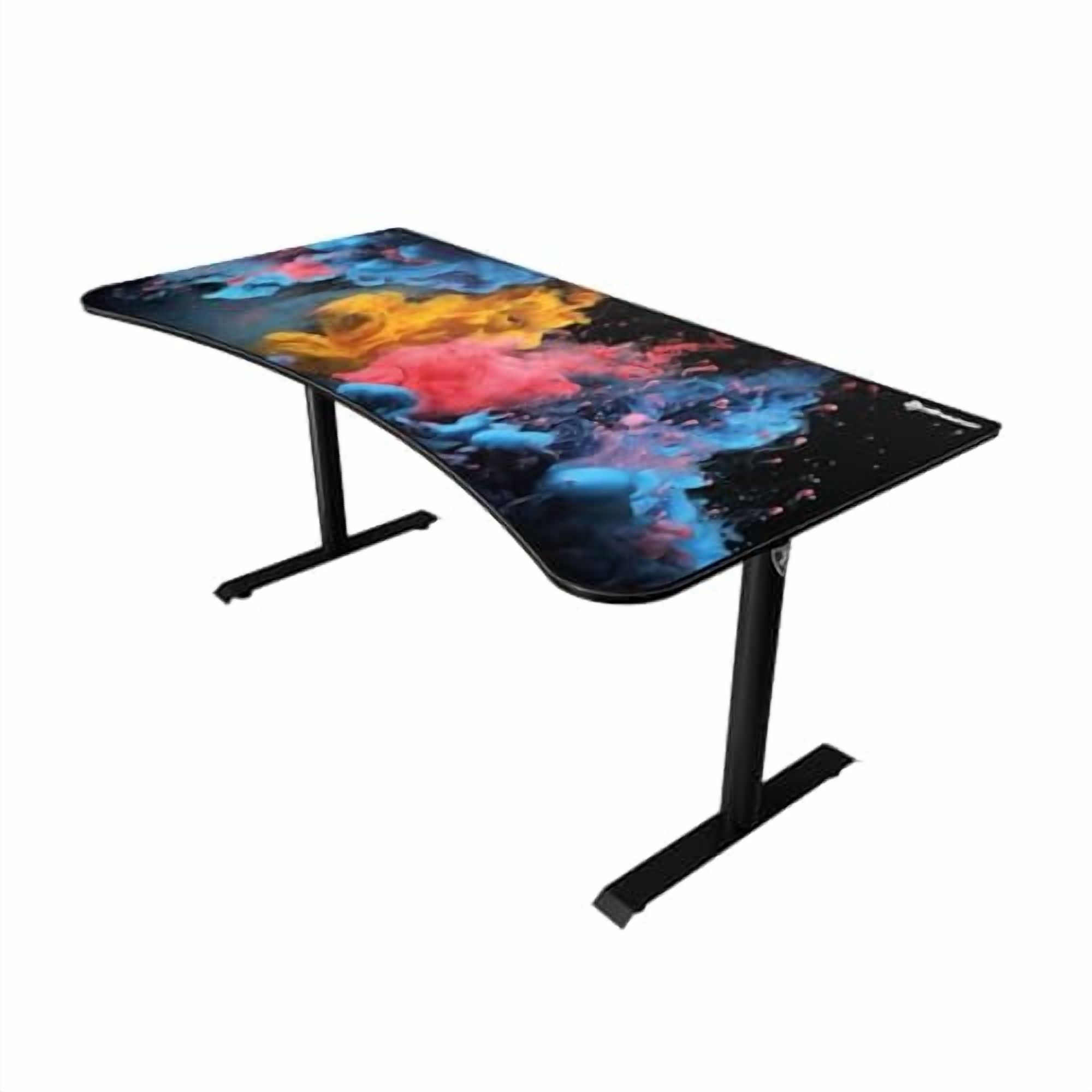 Arozzi Arena Gaming Desk Mat, Full Surface Custom Desk Pad, Interchangeable, Water Resistant & Washable Computer Desk Mouse Pad with Stitched Edges (D017)